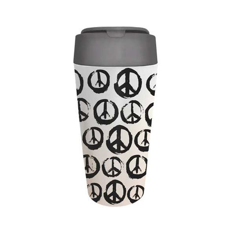 To Go Becher -  Peace  - Bioloco plant deluxe cup - Chic Mic