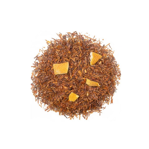 Bio Rooibos Orange Tee und Kräutergalerie