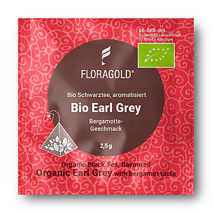 Floragold Bio Earl Grey Pyramidenbeutel